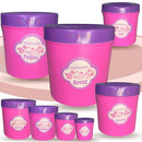 Kit Cozinha De Brinquedo Potes De Mantimentos Infantil Com Tampa