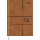 Agenda Executiva Costurada Diária 14,5x20,5 Cm Prátika 2024