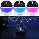 Projetor Globo Magico De Cristal Rotativo Galaxy LED Quarto Estrelado