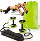 Roda para exercício abdominal elastico bolsa Revoflex Xtreme CBR03075