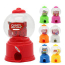 Mini Máquina Doce Bolha Gumball Dispenser Coin Bank Crianças Brinquedo Baleiro Cor Aleatoria