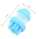 Escova De Silicone Para Banho De Cachorro E Gatos