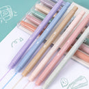Kit Caneta Marca Texto Tons Pasteis Marcador Varias Cores