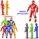 Brinquedo Infantil Boneco De Plástico Articulado Barato