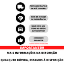 Par Maçaneta Interna Puxador Esport Cromado Fusca De 59 A 86 - UN / 2
