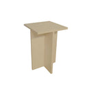 Banco Tampo Quadrado 55 Cm Trovarelli Natural