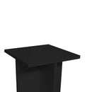 Banco Tampo Quadrado 55 Cm Trovarelli Preto