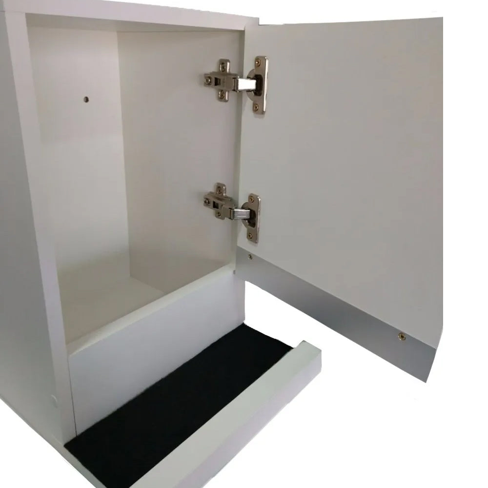 Suporte Baú Para Bike Trovarelli Branco