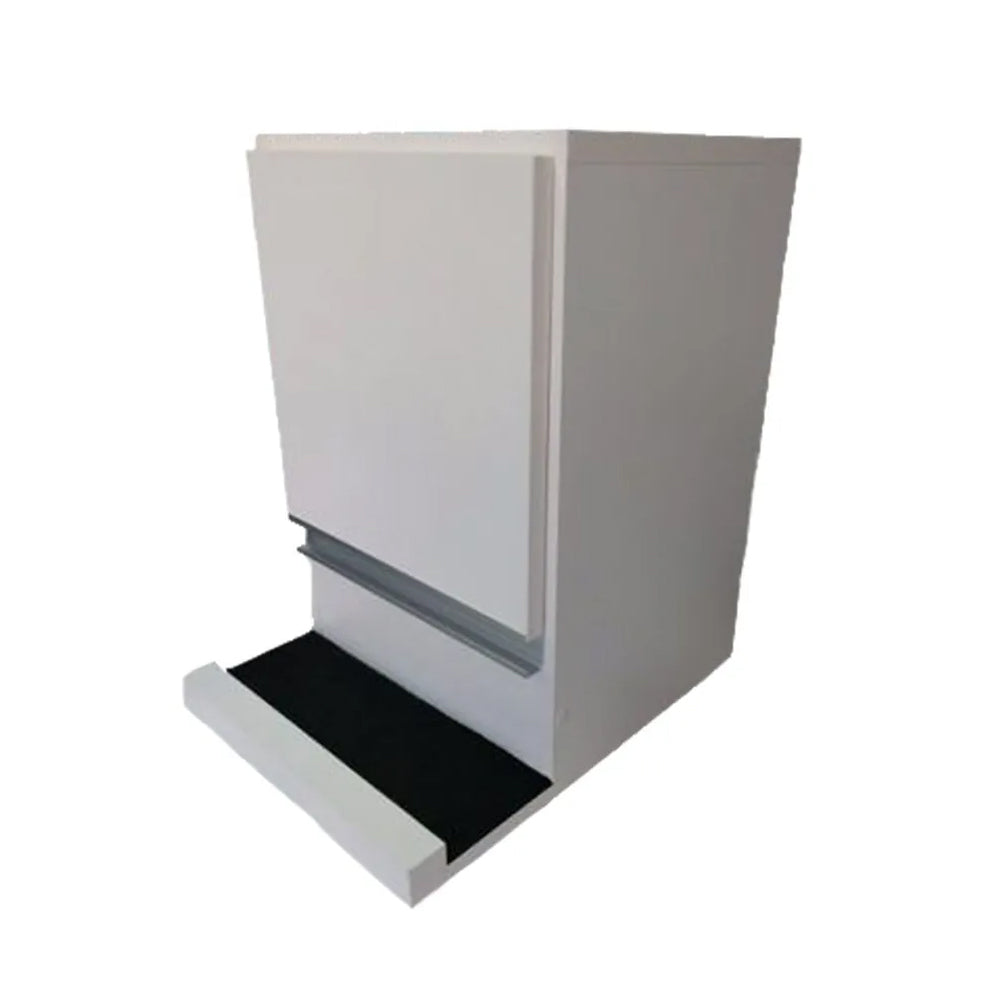 Suporte Baú Para Bike Trovarelli Branco