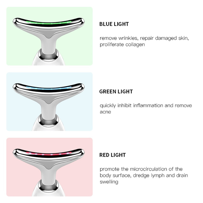 Ferramentas terapêutica com fóton LED para cuidados com a pele