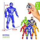 Brinquedo Infantil Boneco De Plástico Articulado Barato