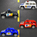 4 Carrinhos Da Policia A Fricçao Barato Carro Brinquedo