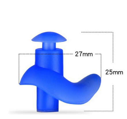 2 Tampão Protetor De Ouvido Plug Auricular Auditivo Natação