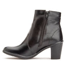 Bota Montaria Cano Curto Couro Comfort Black 2801