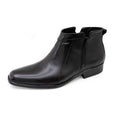 Bota Social Ziper Sândalo Pelica Preto 40019