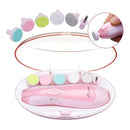 Conjunto multifuncional de aparador de unhas elétrico para bebê