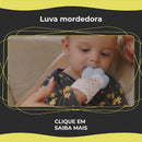 Luva Mordedor Bebê Luvinha Silicone Anti Stress Gengiva