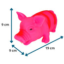 Brinquedo Para Cães Porquinho Vinil Com Barulho Sonoro