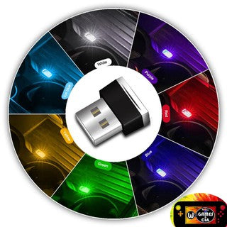 Mini Luz de Led Usb para Carro