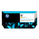Cabeça de Impressão HP Inc 81 Amarelo PLUK C4953A