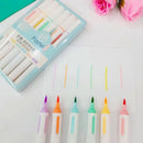 Kit Caneta Marca Texto Tom Pastel Marcador Escritório