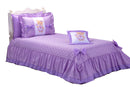 Kit Cobre Leito Ursinha Solteiro 3 Peças Lilas
