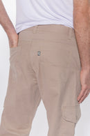 Calça Macaw Sarja 7691 Bege
