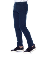 Calça Macaw Sarja 7762 Azul Cobalto
