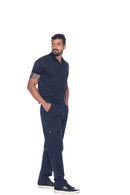 Calça Cargo Macaw Sarja 7657 Cinza