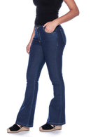 Calça Flair 7803 Azul Jeans Bella Canvas