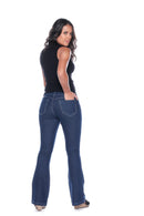 Calça Flair 7803 Azul Jeans Bella Canvas