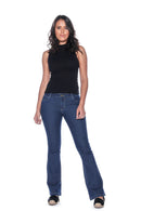 Calça Flair 7803 Azul Jeans Bella Canvas