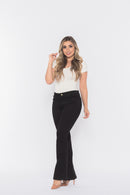 Calça Flair 7825 Preta Bella Canvas