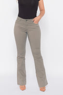 Calça Flair 7826 Bege Escuro Bella Canvas