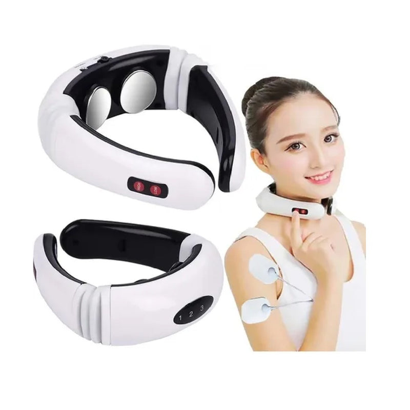 Massageador Pescoço Fisioterapia Hx - 5880 Vertebra Elétrico Luz