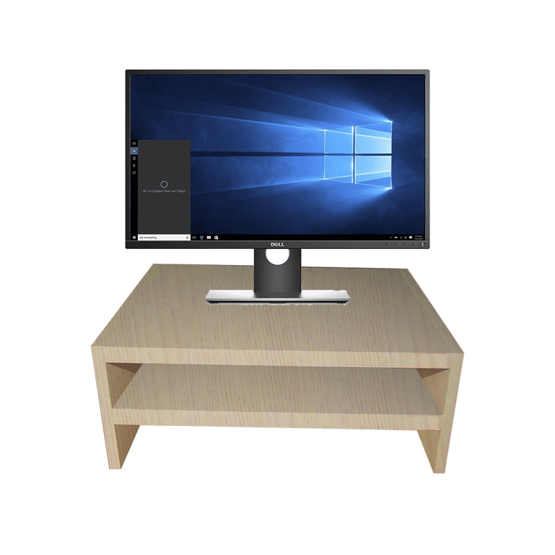 Suporte Duplo Para Monitor Madeirado Em Mdf