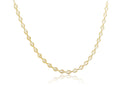 Choker Com Folhas Folheado Em Ouro 18k