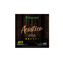 Encordoamento Giannini P/violão Aço Bronze 65/35 0.011" Gespw