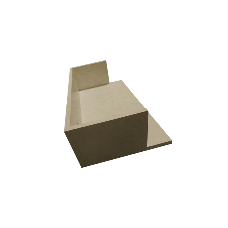 Suporte Para Impressora Bebedouro Microondas Simples Natural Em Mdf