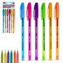 Kit Caneta Em Gel Cores Neon Escritório Material Escolar