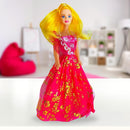 Boneca Barata Com Vestido E Sapatinho Brinquedo Menina
