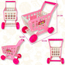 Carrinho De Compras Infantil Supermercado De Brinquedo