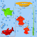Brinquedo Pescaria Infantil Pega Peixe Com Vara De Pescar