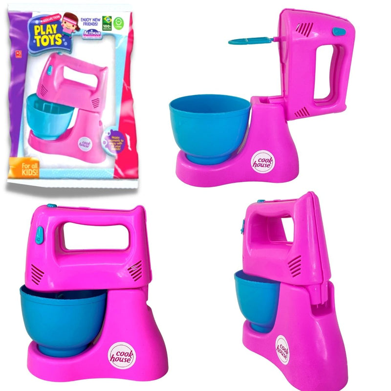 Cozinha De Brinquedo Batedeira Kit Confeiteira Infantil