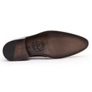 Sapato Social Masculino Oxford Couro Cromo Mouro