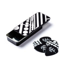Palheta Maxgrip 0.60mm Eddie Van Halen Branca E Preta Circulos Cx C/6 Evhpt05 Dunlop