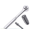 Kit Soquete Universal Chave de Boca Com Catraca 7 A 19mm