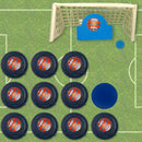 Futebol De Botão Com 2 Times Brinquedo Barato Para Prenda