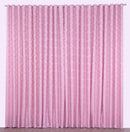 Cortina Para Sala Ou Quarto Jacquard Leve 2,00 Metros Rose