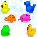 Bichinhos De Vinil Brinquedo De Banho Do Bebê Kit 12 Peças